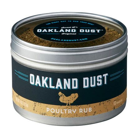 Oakland Dust Bbq Poultry Rub 4Oz Poultry